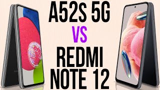 A52s 5G vs Redmi Note 12 Comparativo amp Preços [upl. by Harahs]