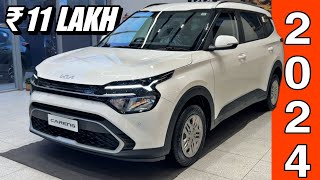 KIA CARENS NEW ₹ 11 Lakh  2024 Detailed Review CARENS NEW MODEL ALL DETAILS [upl. by Tattan475]