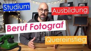 Fotografie als Beruf  ein ProfiFotograf packt aus Berufsberatung [upl. by Jami]