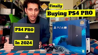 PS4 Pro in 2024  Finally Buying  PS4 2024  PlayStation 4 pro [upl. by Anyek]