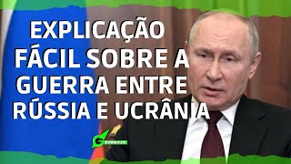 GUERRA ENTRE RÚSSIA E UCRÂNIA FÁCIL DE ENTENDER  GEOBRASIL PROF RODRIGO RODRIGUES [upl. by Oneil]