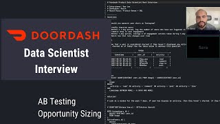 Data Scientist Interview DoorDash Opportunity Sizing [upl. by Olaf]