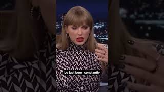 Taylor Swift “ the more I write the more I keep writing “ celebrity taylorswiftjimmyfallonshow [upl. by Iney]