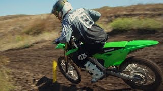 Racer X Films 2020 Kawasaki KX250 with Grant Langston [upl. by Esinehs31]