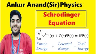 schrodinger wave equation ankuranand physics chemistry [upl. by Chow]