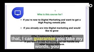 DV360 Prodigy Advertiser Course [upl. by Hanan]