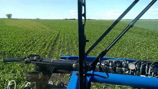 New Holland Guardian Sprayer with Reichhardt TAC AutoSteering [upl. by Anele353]