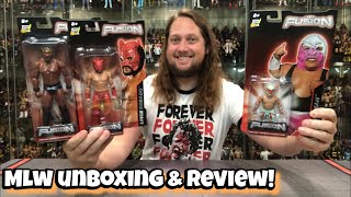 MLW Micro Man Lince Dorado amp EJ Nduka Boss Fight Unboxing amp Review [upl. by Kassie179]