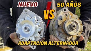 40 Un ALTERNADOR NUEVO para GENERAR ELECTRICIDAD y CARGAR BATERÍAS  Al Son de mi Furgón [upl. by Traweek]