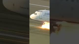 Cool calm collected JetBlue crew JetBlue emergency landing into Los Angeles [upl. by Rora]