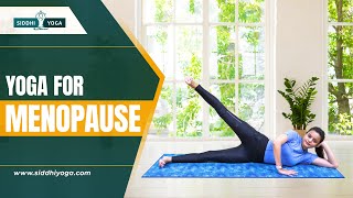 Yoga for Menopause The Best Poses to Reduce Symptoms and get Relief [upl. by Melony]