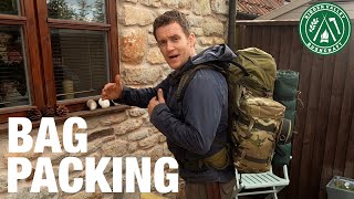 Bushcraft Gear  Ex Royal Marine shows you How To Pack your Kit Bag for your first OVERNIGHTER [upl. by Iralam454]