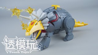 【SwiftTransform】MINI SLAG Newage Micro G1 Transformers Autobot Dinobot NA Slag 透模玩速变 NA铁渣 變形金剛 [upl. by Lyrrehs]