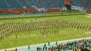 Bethune Cookman Marching Wildcats UM vs BCU 2017 Game [upl. by Bartolemo]