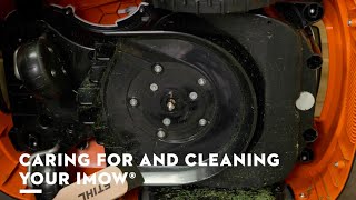 Caring for and Cleaning Your STIHL iMOW® Robotic Mower  STIHL iMOW® Maintenance Guide  STIHL GB [upl. by Flanagan]