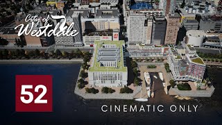 Cities Skylines Westdale  Grand Hotel and Marina Cinematic Only [upl. by Merridie]