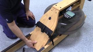 How to assemble the WaterRower Indoor Rowing Machine [upl. by Carothers20]