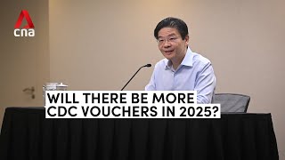 Will Singaporeans get more CDC vouchers in 2025 Heres what [upl. by Doane]