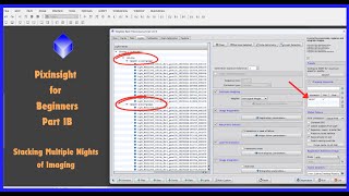 Pixinsight for Beginners Part 1B Stacking Multiple Nights of Imaging [upl. by Viehmann]