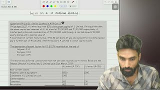 Consolidation 16m Q  MTP Oct’23  Impairment of Goodwill  Ind As 110  CA Final FR  Pratik Jagati [upl. by Skutchan]