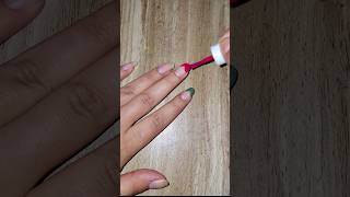 Simple nailart 💅 naildesign nailart ytshorts shorts [upl. by Monetta]