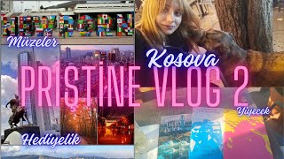 Kosova Priştine Vlog 2 Gün 🇽🇰 [upl. by Ellered724]