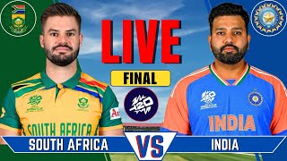 INDIA vs SOUTH AFRICA Match Live  Live Score amp Commentary  IND vs SA T20 Final Live Match [upl. by Warde336]