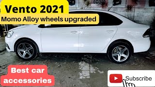 Vento 2021 momo alloy wheels upgraded with Michelin tyre 19555R15 [upl. by Aliza630]