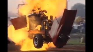 Tractor Pulling Fails Crashes amp Explosions [upl. by Isus]