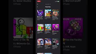 How to unfavorite a game on mobile roblox idkwhatimdoingwithmylife [upl. by Emmer775]