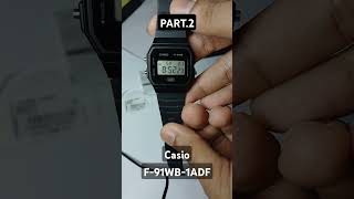 Casio F91WB1ADF [upl. by Emogene221]