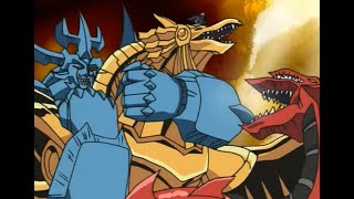 YuGiOh  Ra ManHandled by Slifer amp Obelisk [upl. by Arnelle518]