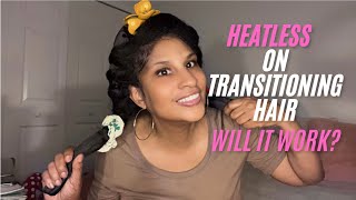 Trying Heatless Curlers on My Natural Hair Journey At Age 60 —Will It work [upl. by Odnam]