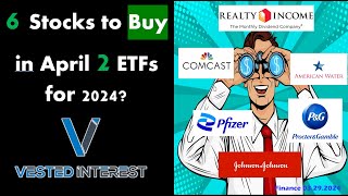 6 Stocks to BUY in April investmentideas passiveincome dividendstocks investing stocks buynow [upl. by Itraa]