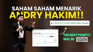 SAHAM MENARIK SELANJUTNYA I ANDRY HAKIM [upl. by Tiebold]