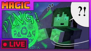 WHAT IS THIS  MAGIC Minecraft  SMP RP  PART 1 [upl. by Wenonah]