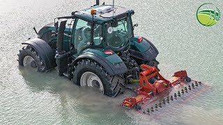 HÄRTETEST im Steinbruch  Kverneland Kreiseleggen  Valtra Traktor [upl. by Rednave456]