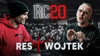 Rap Contenders 20  RES VS Wojtek Main Event [upl. by Ahsienar]