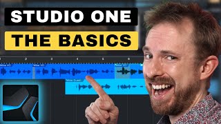 How to Edit Audio in Studio One EASY SHORTCUTS [upl. by Mazonson]