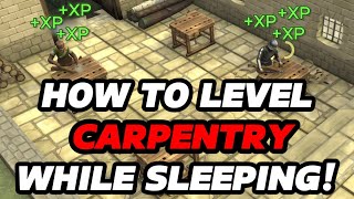 Brighter Shores  How to start passively leveling Carpentry [upl. by Bernardina]