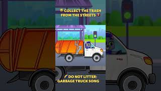 Let’s Clean Up 🚮 Garbage Truck Song 🎶 Fun Nursery Rhymes with Purr Purr 😻 [upl. by Ashly]