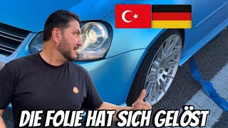 Keine 200 km gefahren und die Folie löst sich Heimfahrt nach Deutschland gefährdet [upl. by Elliot]