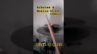 Arborea amp Mosico splash cymbals [upl. by Yrahcaz]