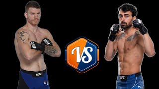 Paul Felder VS Makwan Amirkhani  PESO LEVE [upl. by Westfahl217]