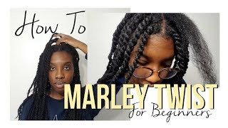 HOW TO Marley Twist FOR BEGINNERS In Depth Tutorial [upl. by Onaireves414]