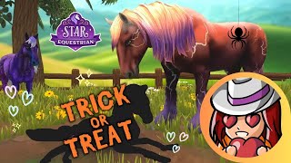 🎃 Breeding Fantasy Horses in Star Equestrian  Halloween Special Video [upl. by Mahau]