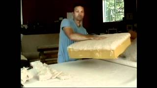 DIY Ottoman Reupholstery Part 2 [upl. by Jozef]