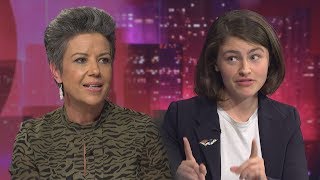 QA debate Green MP Chlöe Swarbrick and National deputy Paula Bennett on legalising cannabis [upl. by Teodor]