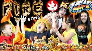 Skylanders Raps FIRE Element Song Music Video 400th Video [upl. by Hak801]