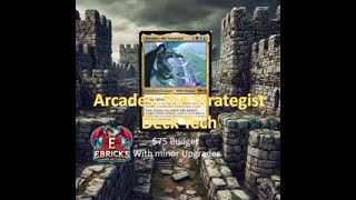 Arcades the Strategist 75 budget  Magic the Gathering  Commander Deck Tech [upl. by Ylimme]